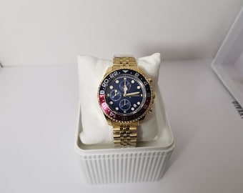 Engraved Watch Men | Luxury Watch | Engraved Watch | Custom Watch | Groomsmen Watch | Anniversary Gift | Personalized Watch
