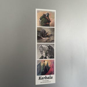 Karbala Tragedy Fridge Magnet Shia art Islamic Shia art Imam Hussain Imam Abbas Muharram Ashura