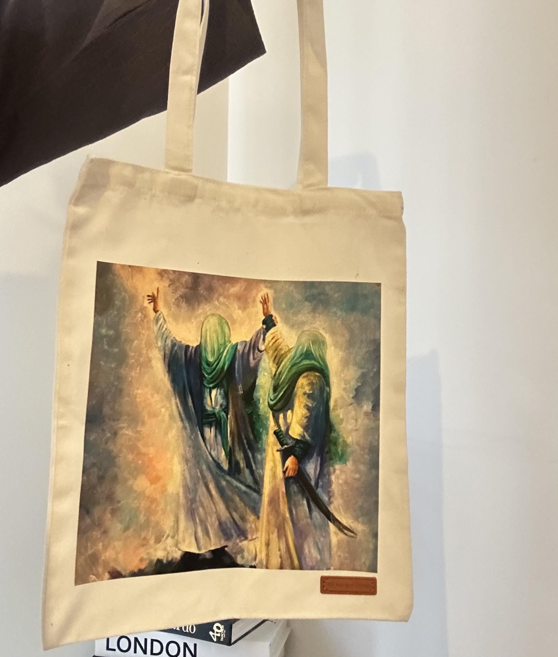 Shia Islamic Art Tote Bag: Muharram & Arbaeen Canvas Bag - Etsy