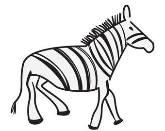 Zebra Digital Download