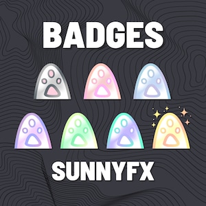 7 Paw Badges