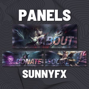 5 Coven Panels - League of Legends