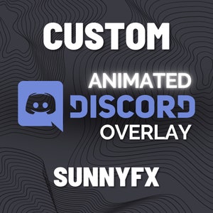 Animated Discord Overlay for your Avatar - Custom
