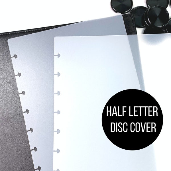 Half Letter Disc Planner Cover Etsy