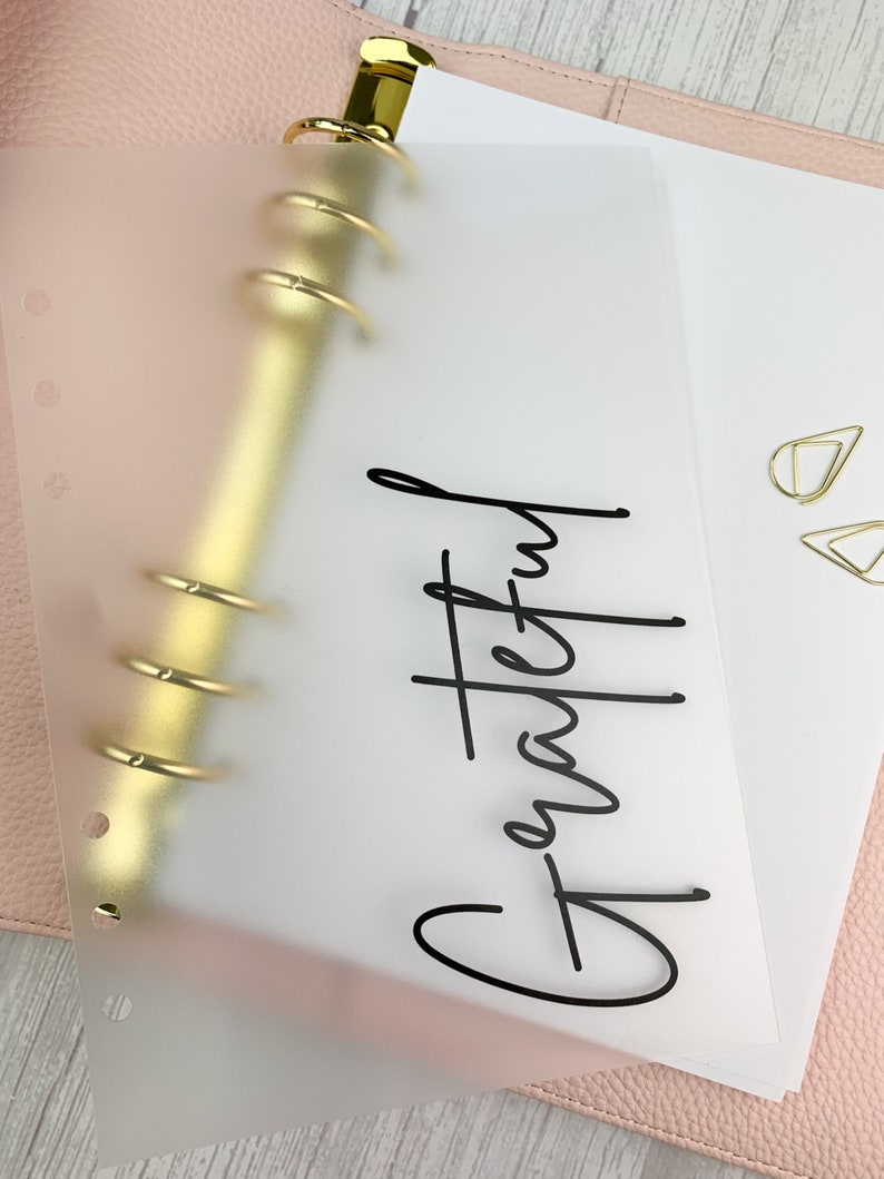 Planner Dashboard A5 Classic Happy Planner Half Letter Etsy