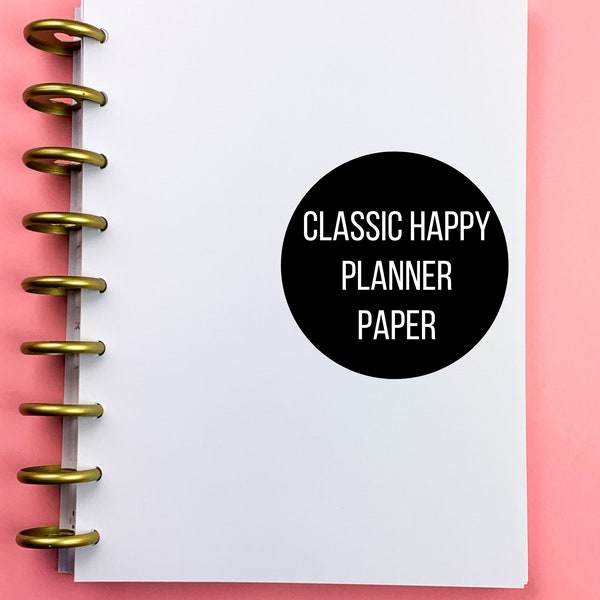 Happy Planner 2024 Refill Etsy
