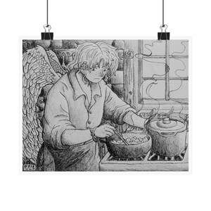 Sublime Cooking Matte Poster/Art Print