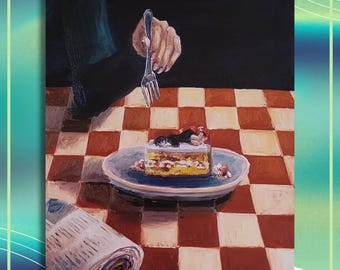 Just A Bite Original Print