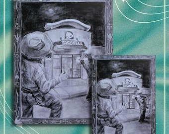 Baja Blast Original Art Print
