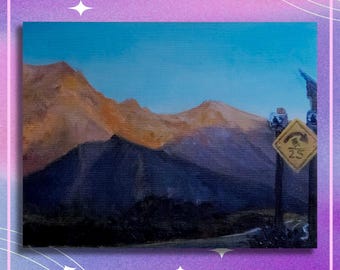 Curry Mtn Turn Original Print