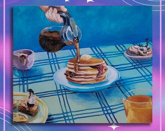 Eating Well Original Print