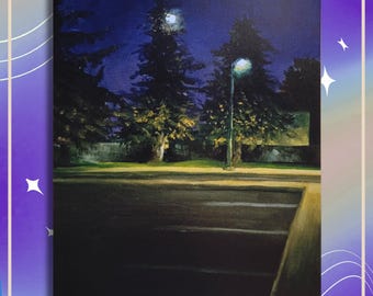 Moonlight Glow Original Print