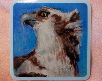 Osprey Bird Sticker: Glossy & Waterproof