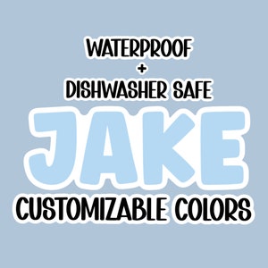 Name Sticker | Custom Name Sticker | Back to School | Pantry Labels | Name Stickers for School | Spice Labels | Home Organization Stickers