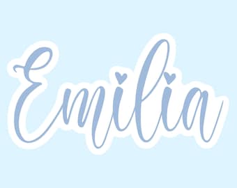 Name Decal, Name Sticker, Custom Stickers, Custom Name Sticker, Back to School, Name Decals and Stickers, Teacher Gifts, Valentines Gift