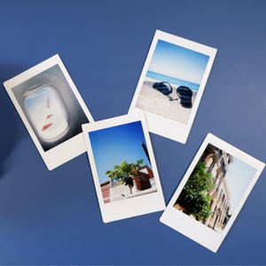Fotografías Polaroid personalizadas en formato mini para convertirlas en película instantánea / Impresiones personalizadas para Instax Mini / Estética de los 90 / Impresiones digitales retro / Ideas para regalos