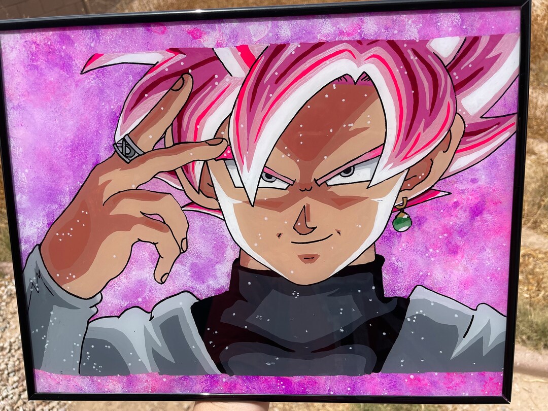 Anime Glass Painting Etsy