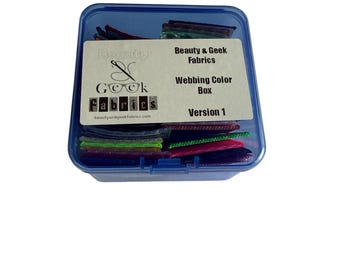 Solid Webbing Color Box (55 colors)