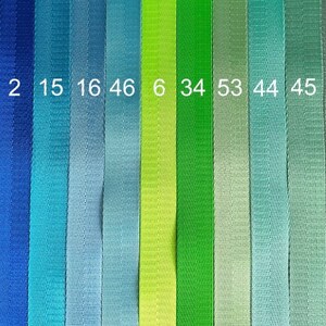 1 Inch Herringbone Webbing - 1" Webbing - Seatbelt Webbing - 1 Inch Strap Webbing - 25mm - Solid Webbing - 55 Color Choices - By the Yard image 9