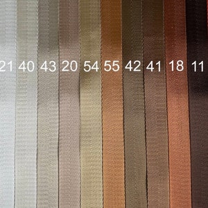 1 Inch Herringbone Webbing - 1" Webbing - Seatbelt Webbing - 1 Inch Strap Webbing - 25mm - Solid Webbing - 55 Color Choices - By the Yard image 7