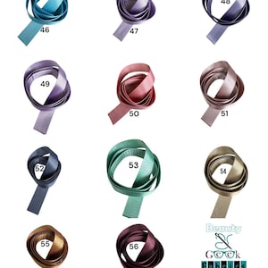 1 Inch Herringbone Webbing - 1" Webbing - Seatbelt Webbing - 1 Inch Strap Webbing - 25mm - Solid Webbing - 55 Color Choices - By the Yard image 5