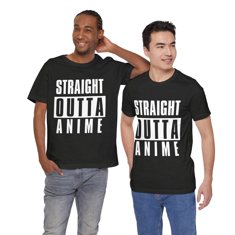 Solar Opposites Straight Outta Anime Tee, Terry's T-Shirt Collection, Quality Print, Parody Shirt, Ribbed Collar, Retail Fit, 100% Cotton image 4