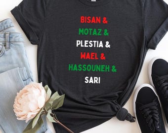 Gaza Hero Journalists Unisex Tee, Palestine Press Legacy Shirt