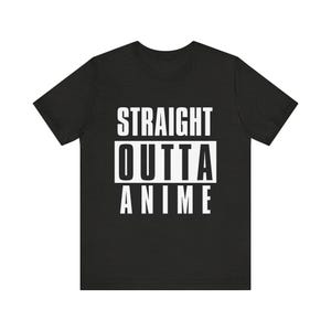 Solar Opposites Straight Outta Anime Tee, Terry's T-Shirt Collection, Quality Print, Parody Shirt, Ribbed Collar, Retail Fit, 100% Cotton image 2