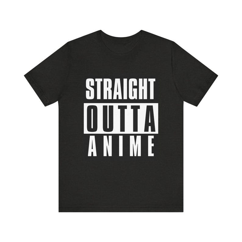 Solar Opposites Straight Outta Anime Tee, Terry's T-Shirt Collection, Quality Print, Parody Shirt, Ribbed Collar, Retail Fit, 100% Cotton image 2