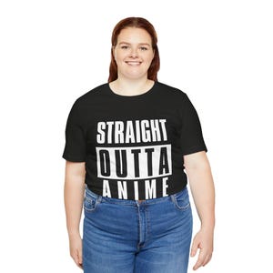 Solar Opposites Straight Outta Anime Tee, Terry's T-Shirt Collection, Quality Print, Parody Shirt, Ribbed Collar, Retail Fit, 100% Cotton image 6
