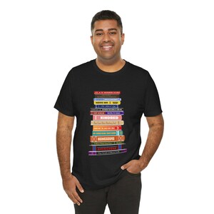 Black American Literature Love Tee: Book Lover's Unisex Jersey Short Sleeve Tee, Gifts for Readers, Bookish Apparel, Literary T-Shirt, image 8
