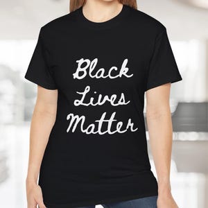 Camiseta Black Lives Matter por la igualdad, camiseta de solidaridad anti-Trump, ropa de activistas de BLM, camiseta de protesta por la justicia social, Movimiento por los derechos civiles