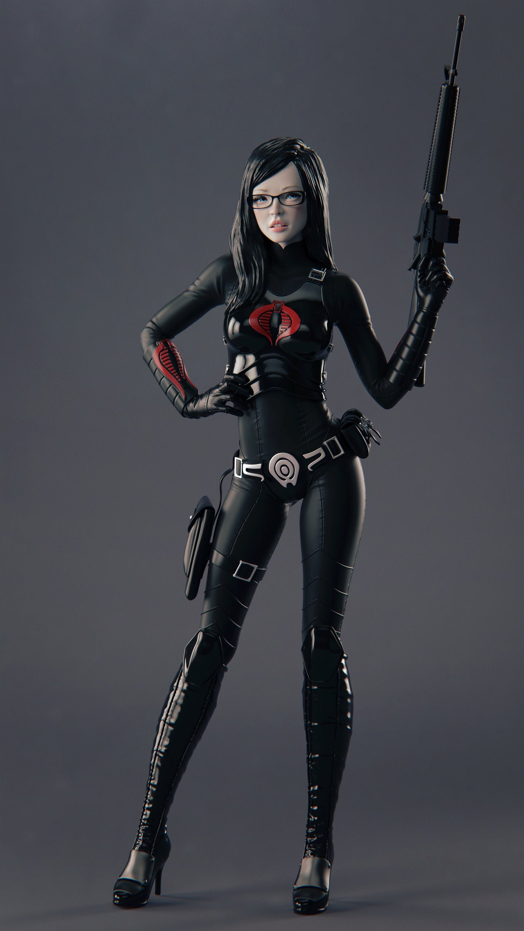 Baroness Gi joe Stl3d ModelStl file Etsy