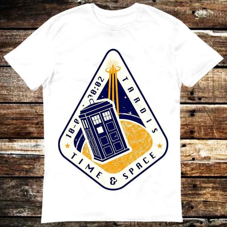 Doctor Who Tardis Time & Space Machine Box T Shirt Meme Gift Top Tee ...