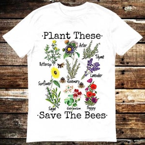 Vintage Plant These Save The Bees Flowers Tee Love Bees Gift Vintage Plant These Save The Bees Flowers Tee Love Bees Gift