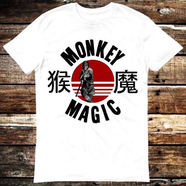 Monkey Magic Japanese Poster TV Series Best Seller T Shirt Meme Gift Top Tee Unisex Gamer Movie Music 6338