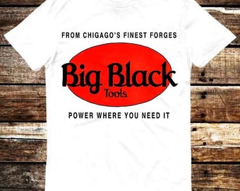 Big Black Tools Finest Forges Flipper Jesus Lizard Rock T Shirt Meme Gift Top Tee Unisex Gamer Movie Music 6301