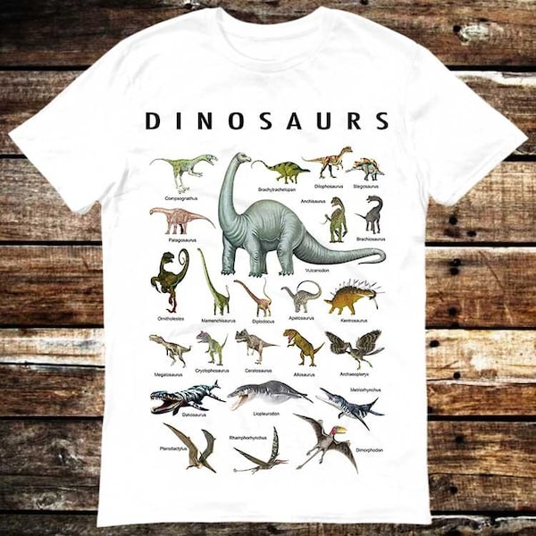 Dinosaurs Wild Nature Prehistoric T Shirt Meme Gift Shirt Funny Tee Vintage Style Aesthetic Unisex Gamer Cult Movie Music 6113