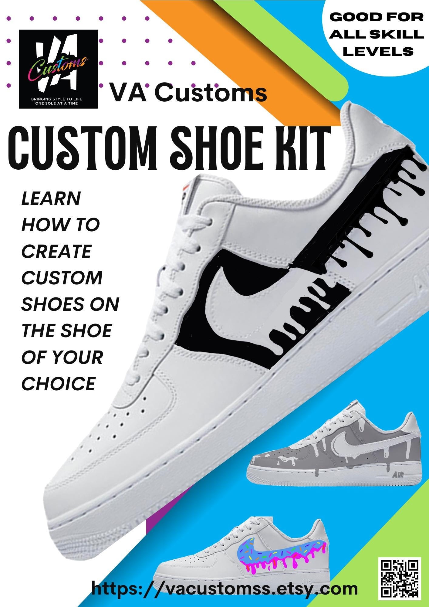 Nike Shoe Customisation Kit Buy Customize Your Sneakers With DIY