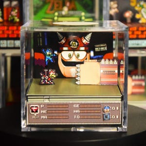 SCENTED! Mega Man 3 - 3D Papercraft Diorama | FREE SHIPPING!