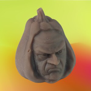 Halloween Angry Pumpkin Man Charm Anhänger