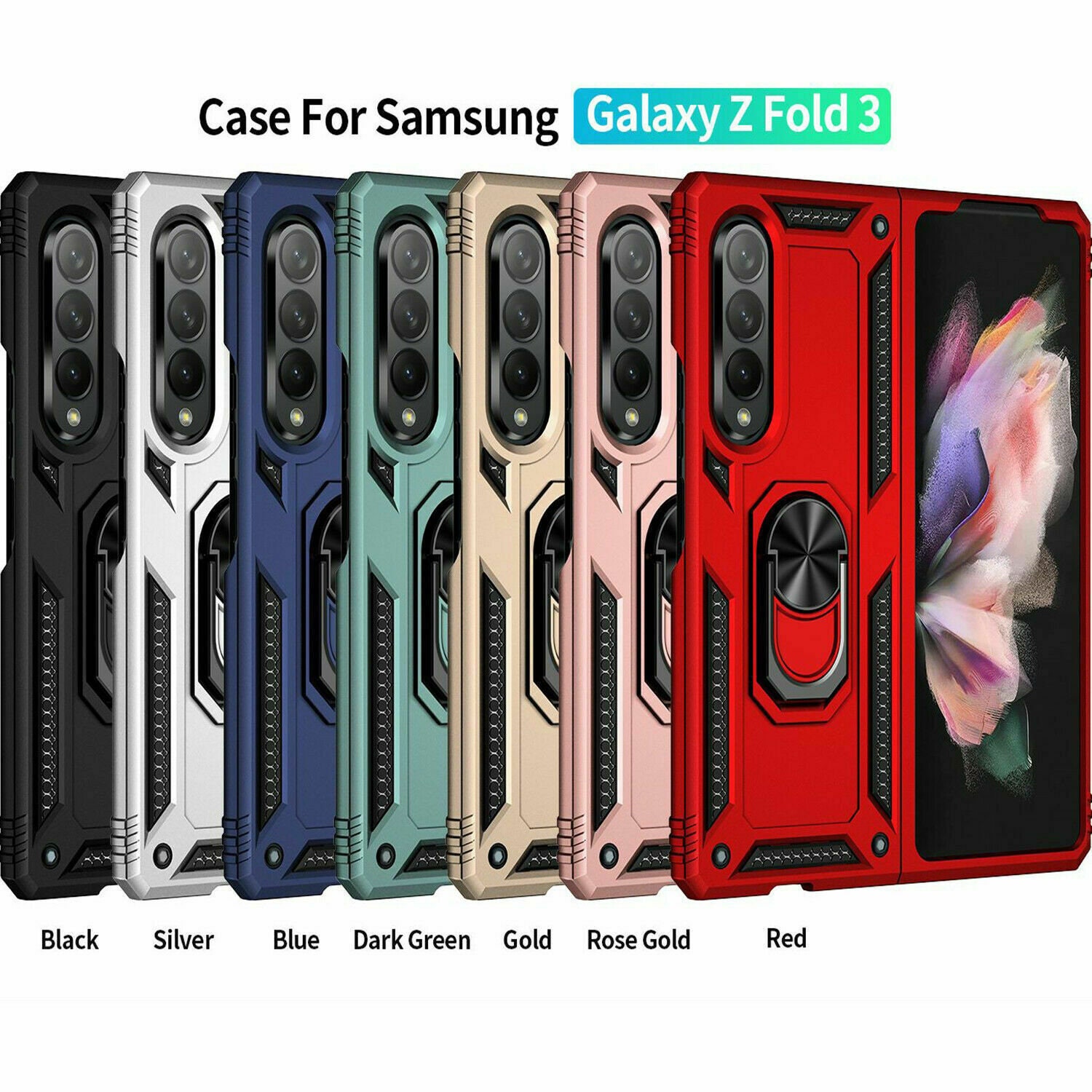 Galaxy Z Fold 3 Louis Vuitton Black Hard Case – Casecart India
