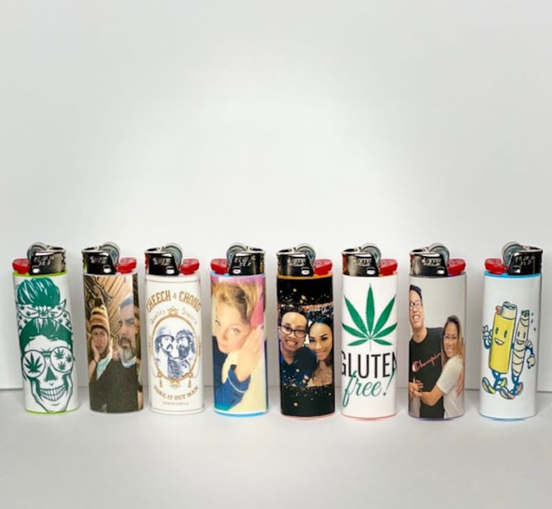 Custom Lighters Lighter Stickers Custom Photo Lighter Etsy