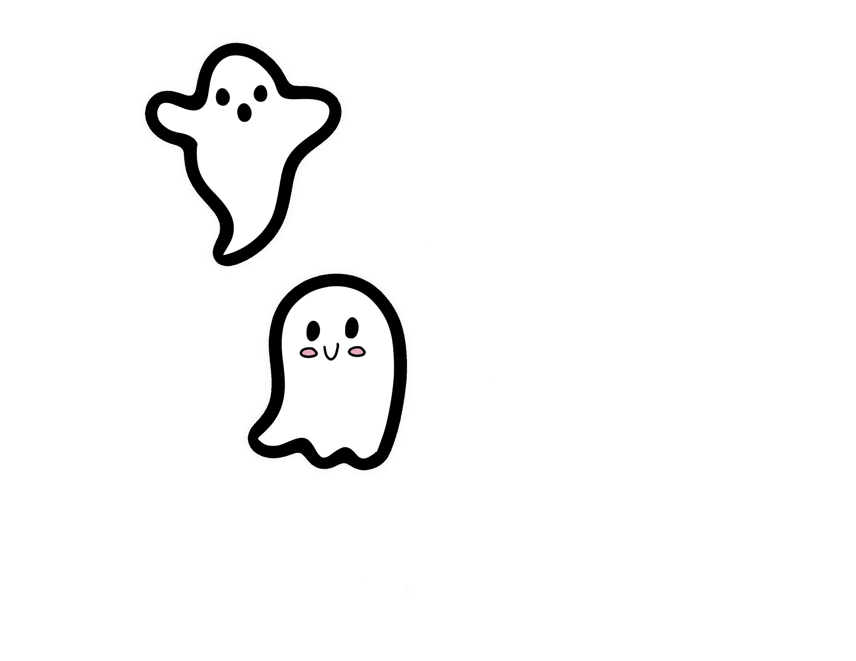 Ghost Sticker Etsy