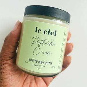 Pistachio Cream Whipped Body Butter