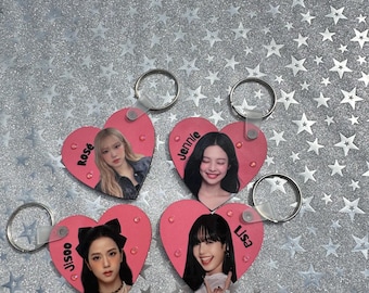 BLACKPINK Bias Rhinestone Concert Keychain