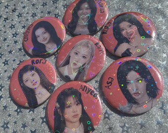 BABYMONSTER Concert Kawaii Button Pin