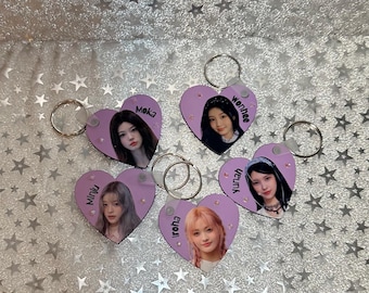 ILLIT Bias Rhinestone Concert Keychain