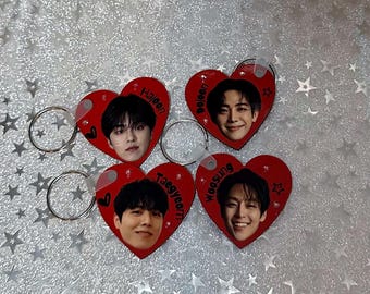 The Rose Bias Rhinestone Concert Keychain