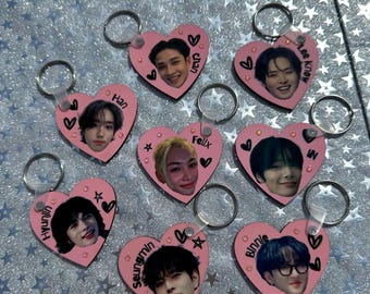 Stray Kids Bias Rhinestone Concert Keychain